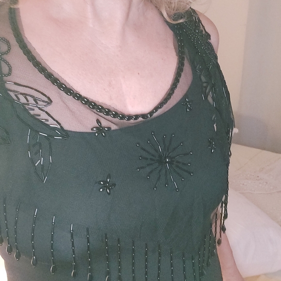 Beaded over shoulder wrap - Picture 7 of 9